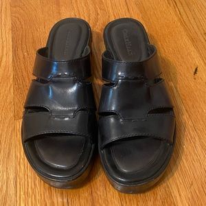 Cole Haan Black Sandals